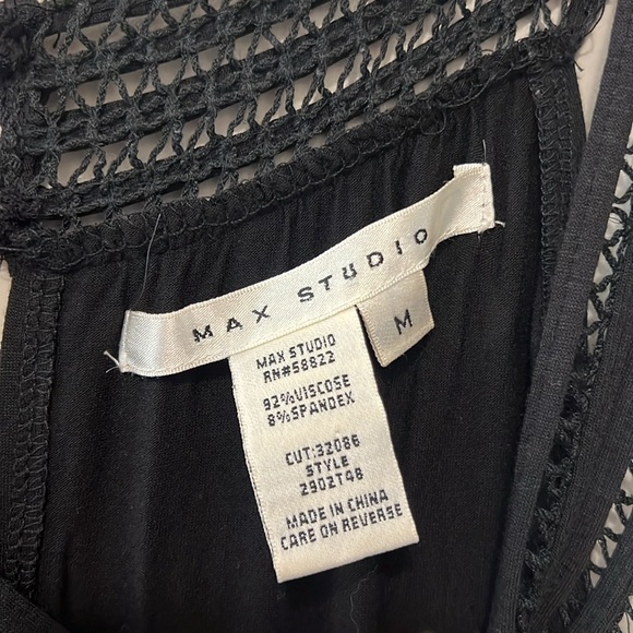 Max Studio Black Jumpsuit - Picture 5 of 8